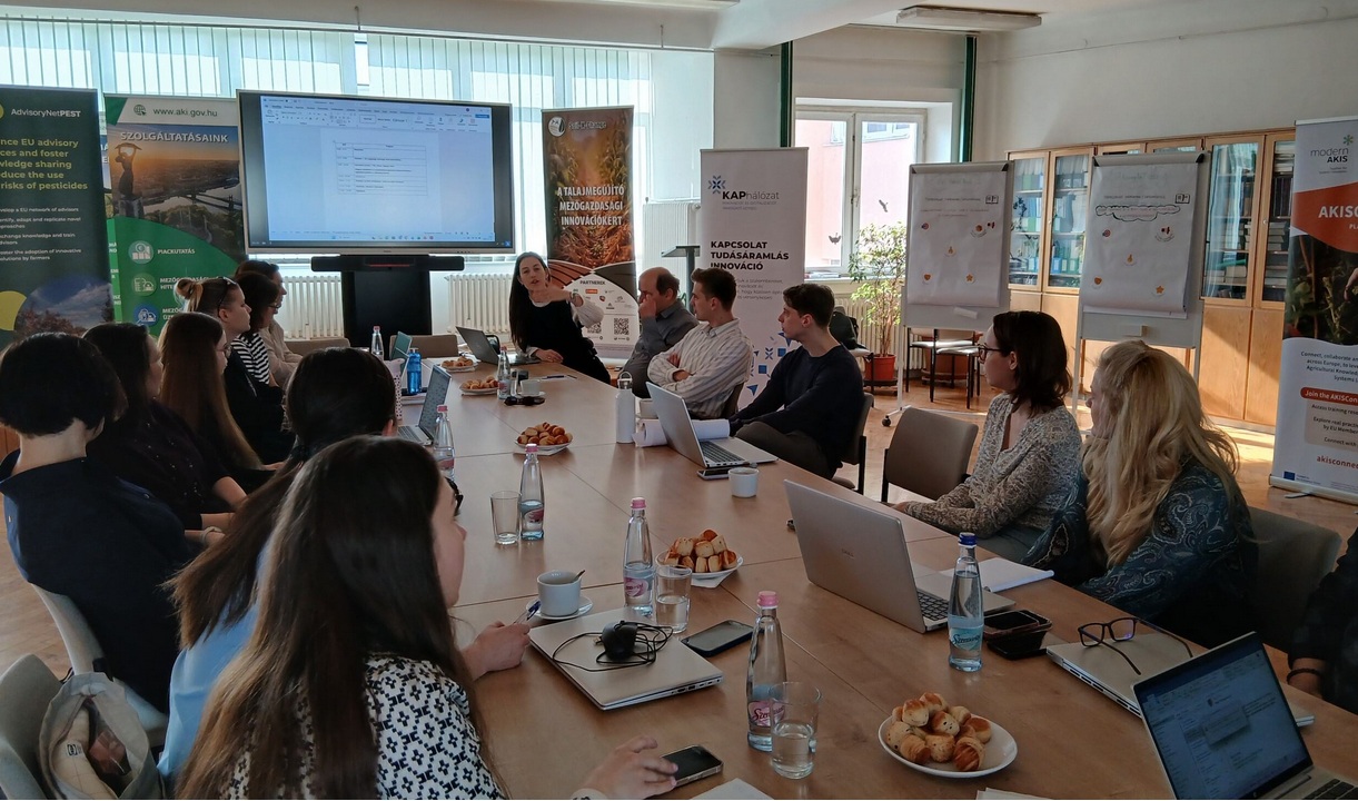 Kapacitásépítő workshop a modernAKIS projekt keretében